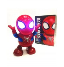 Интерактивная игрушка танцующий супер герой робот Человек паук Dance Spider Man Hero Marvel со световыми и звуковыми эффектами